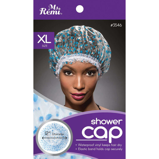 Annie International - Ms. Remi Shower Cap XL Blue Dot