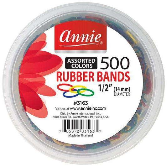 Annie - Annie Rubber Bands 500Ct Asst Color