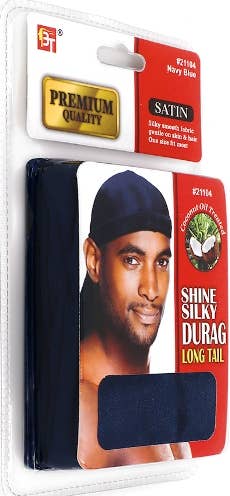 MI Hair Distribution - DURAG SILKY LONG TAIL COCONUT OIL TREATED QUALITY (N. BLUE)