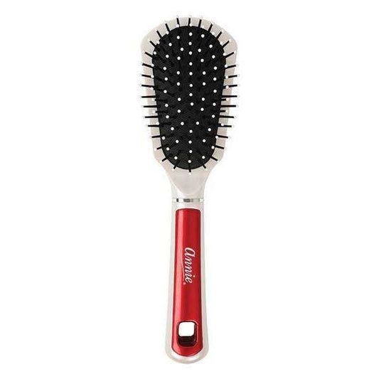 Annie International - Annie Pearly Fan Cushion Styling Brush Red