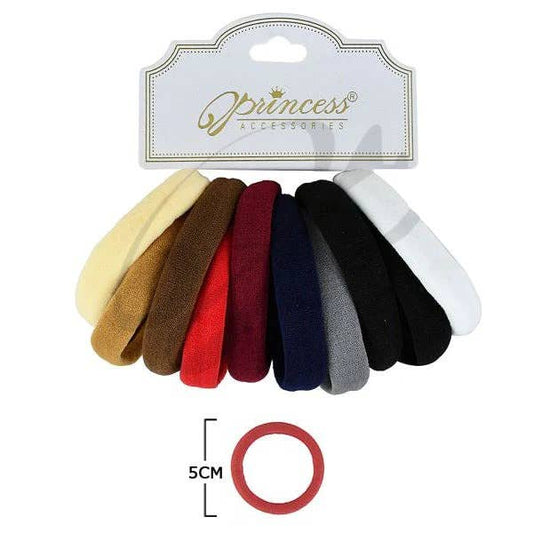 Calinaze - 10 PC ELASTIC HAIR BAND: MULTI