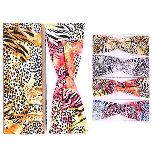 Calinaze - ANIMAL PRINTED HEADBAND: MULTI