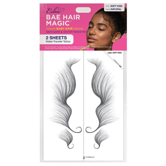 Esha Girl - Bae Hair Magic Instant Tattoo Sticker - Soft Kiss