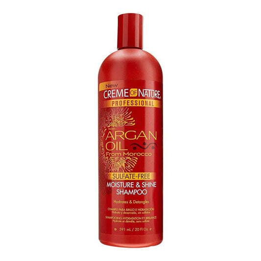 MK Smith's Shop - CREME OF NATURE Argan Oil Moisture & Shine Shampoo (20oz)