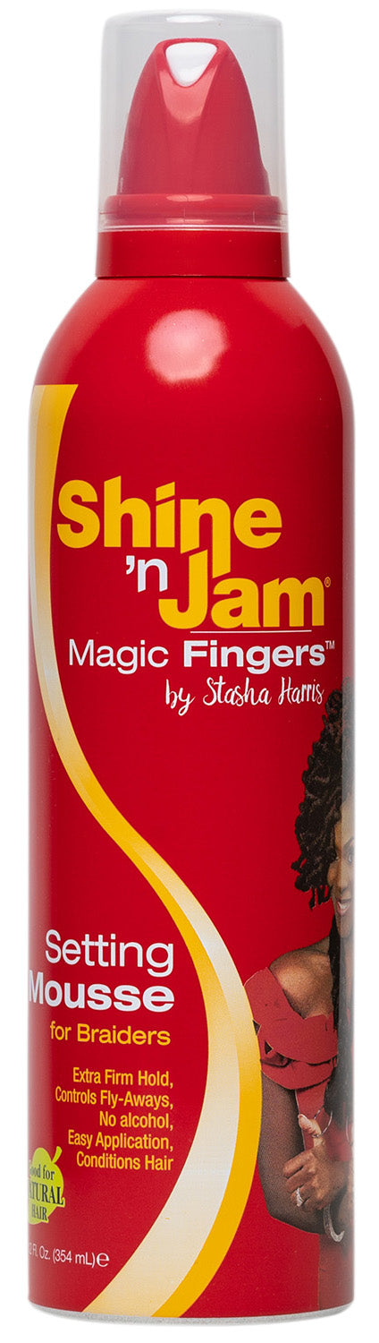 SHINE 'N JAM - Magic-fingers-studio-mousse - 12 Fl. Oz