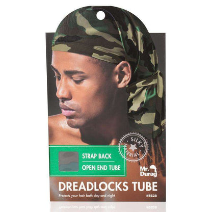 Mr. Durag Dreadlocks Tube With Strap Camouflage